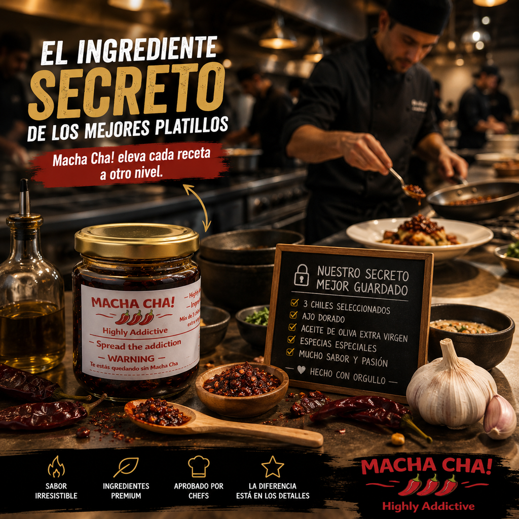 Salsa Macha Cha!