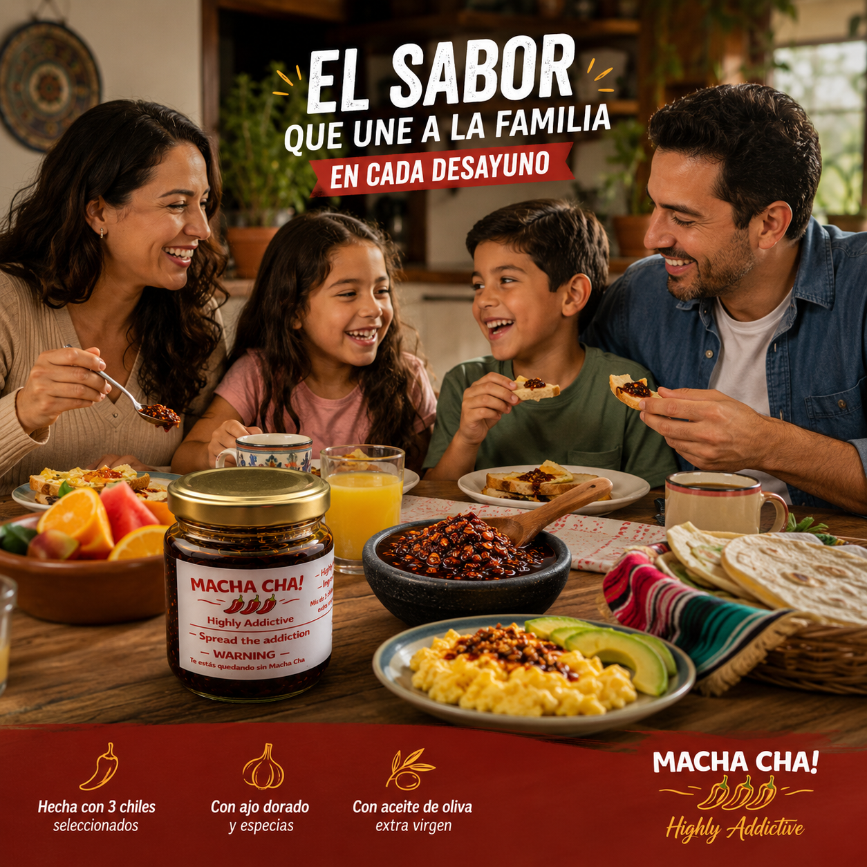 Salsa Macha Cha!