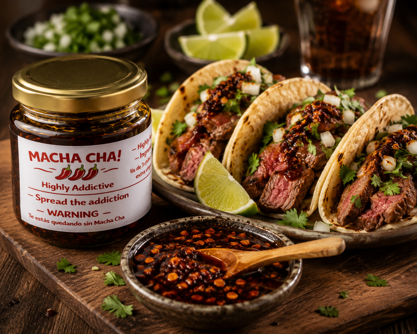 Salsa Macha Cha!