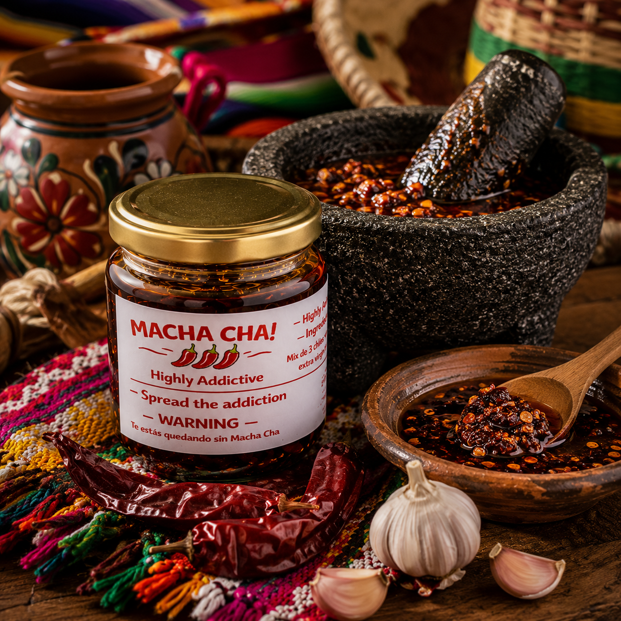 Salsa Macha Cha!